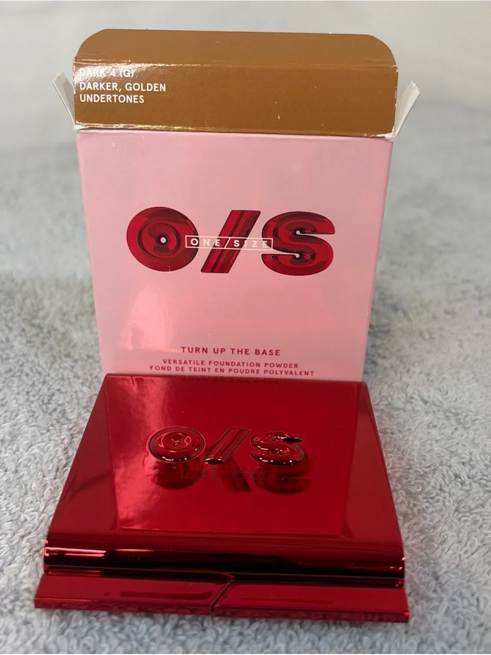 ONE/Size turn up the base versatile foundation Dark 4 (G) BNIB stk#EC0109